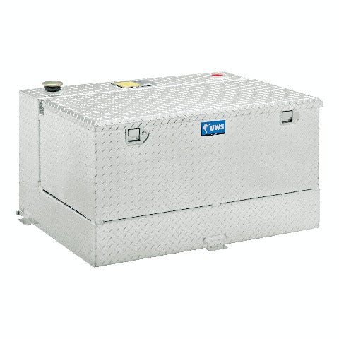 UWS TT-50-COMBO Aluminum Transfer Tank 50 Gallon Combo Tank Bright