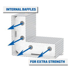 UWS TT-75-L-T-P Aluminum Transfer Tank 75 Gallon L-Tank Bright