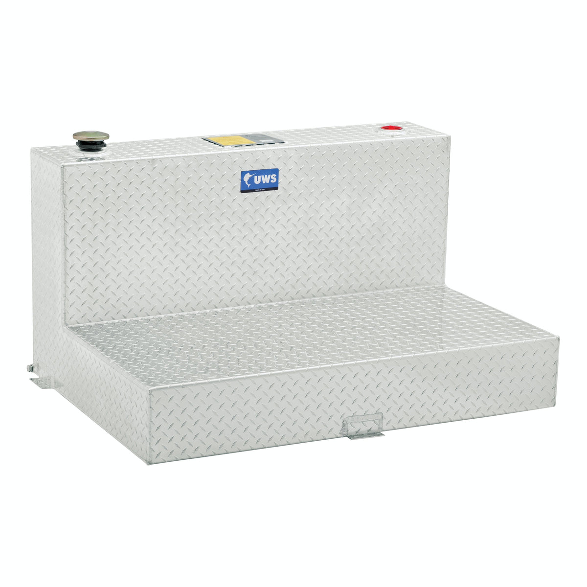 UWS TT-75-L-T-P Aluminum Transfer Tank 75 Gallon L-Tank Bright