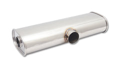 Vibrant Performance 10632 Muffler, 3 inch side inlet x dual 2.5 inch outlets