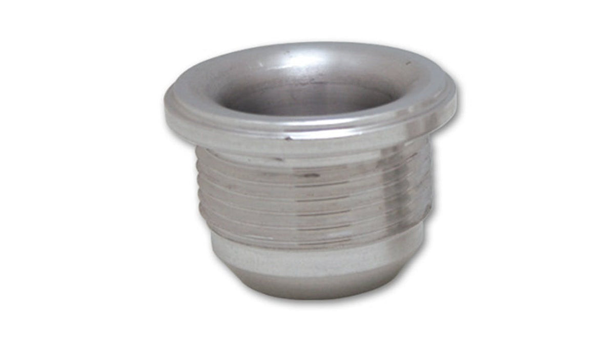 Vibrant Performance 11251 Male -6AN Steel Weld Bung (9/16-18 SAE Thread; 7/8 inch Flange OD)