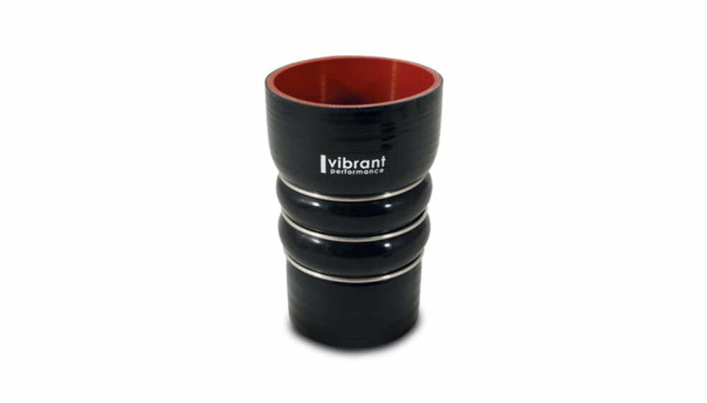 Vibrant Performance - 11866 - CAC Transition Hose Coupler, Hose I.D. - 4.00 in. x 3.00 in.