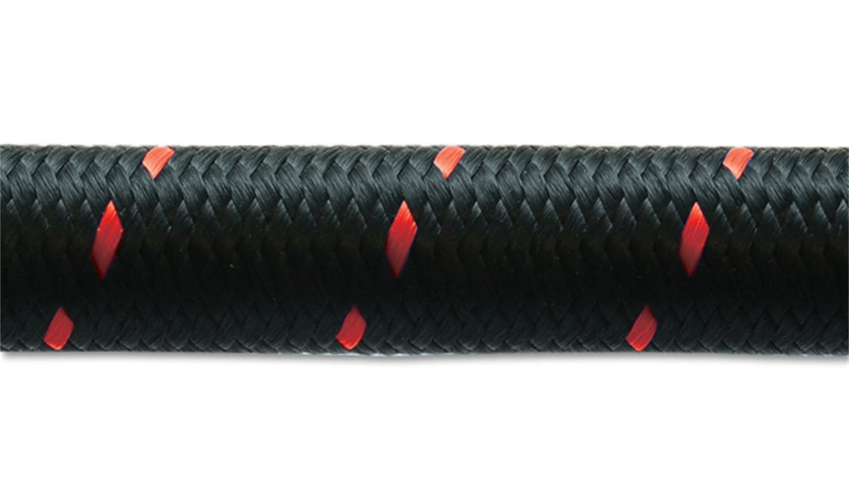 Vibrant Performance 11972R Nylon Braided Flex Hose