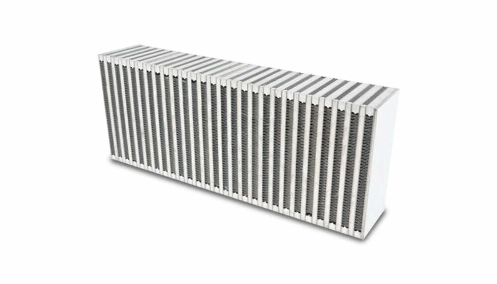 Vibrant Performance - 12858 - Vertical Flow Intercooler Core, 18 in. Wide x 8 in. High x 3.5 in. Thick