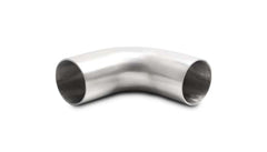 Vibrant Performance - 13342 - 90 Degree Brushed Mandrel Bend, 1.50 in. O.D; Length from Tangent: 2.75 in.