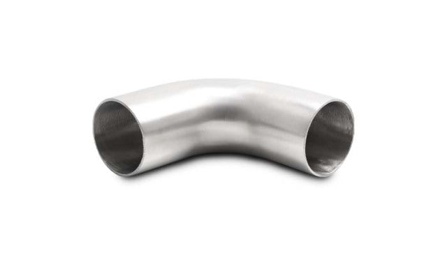 Vibrant Performance - 13342 - 90 Degree Brushed Mandrel Bend, 1.50 in. O.D; Length from Tangent: 2.75 in.