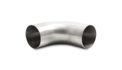 Vibrant Performance - 13346 - 90 Degree Brushed Mandrel Bend, 2.00 in. O.D; Length from Tangent: 3.23 in.
