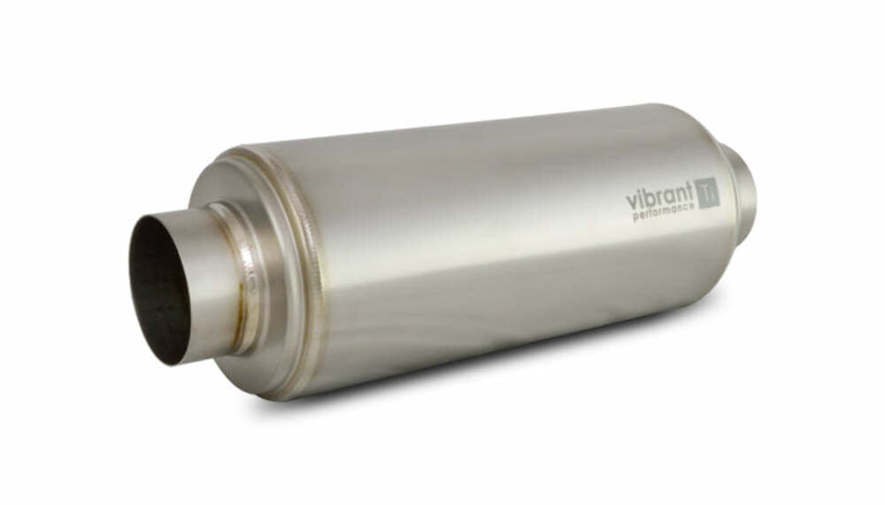 Vibrant Performance - 17535 - Resonator, 3.50 in. Inlet/Outlet I.D. x 16.00 in. Long