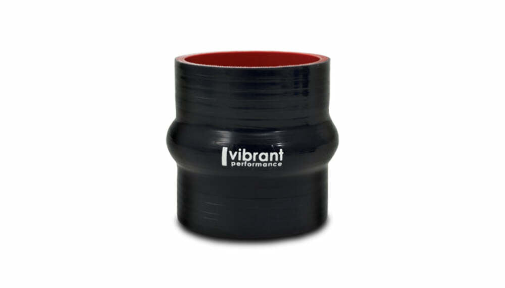 Vibrant Performance - 19675 - Hump Hose Coupler, 1.25 in. I.D. x 3.00 in. Long - Black