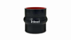 Vibrant Performance - 19680 - Hump Hose Coupler, 2.375 in. I.D. x 3.00 in. Long - Black