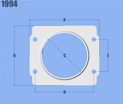 Vibrant Performance 1994 Mass Air Flow Sensor Adapter Plate