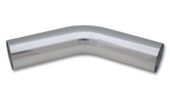 Vibrant Performance 2175 3 inch O.D. Aluminum 45 Degree Bend - Polished