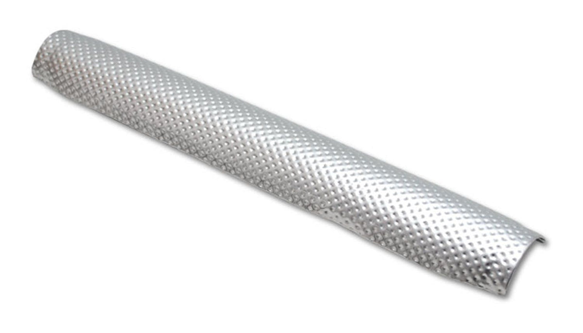 Vibrant Performance 25324 Streethot Preformed Pipe Shield for 2 inch-3 inch OD Straight Tubing (2 Foot)