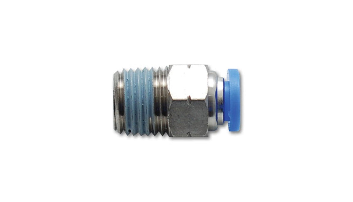 Vibrant Performance 2660 5/32 inch (4mm) Male Straight One-Touch Fitting (1/8 inch NPT Thread)