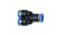 Vibrant Performance 2680 5/32 inch (4mm) Union Y One Touch Fitting
