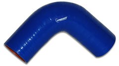 Vibrant Performance 2745B 4 Ply 90 Degree Elbow, 3.5 inch I.D. x 3.5 inch Leg Length - Blue
