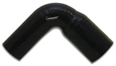Vibrant Performance 2785 4 Ply 90 Degree Reducer Elbow, 3 inch ID x 4 inch ID x 4 inch Leg Length - Black