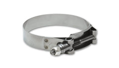 Vibrant Performance 2803 Stainless Steel T-Bolt Clamps (Pack of 2) - Clamp Range: 3.50 inch-3.80 inch