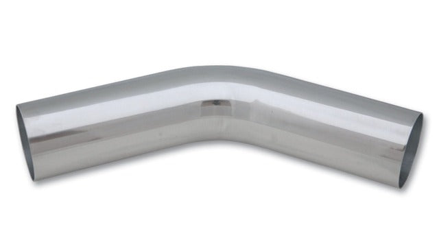 Vibrant Performance 2875 4 inch O.D. Aluminum 45 Degree Bend - Polished