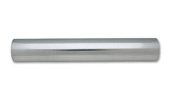 Vibrant Performance 2877 4 inch O.D. Aluminum Straight Tubing, 18 inch Long - Polished