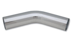Vibrant Performance 2880 2.75 inch O.D. Aluminum 45 Degree Bend - Polished