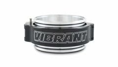 Vibrant Performance - 32517 - PINLESS HD Clamp Assembly for 3.50 in. O.D. Tubing - Anodized Black Clamp