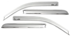 AVS 684072 Ventvisor Chrome 4pc