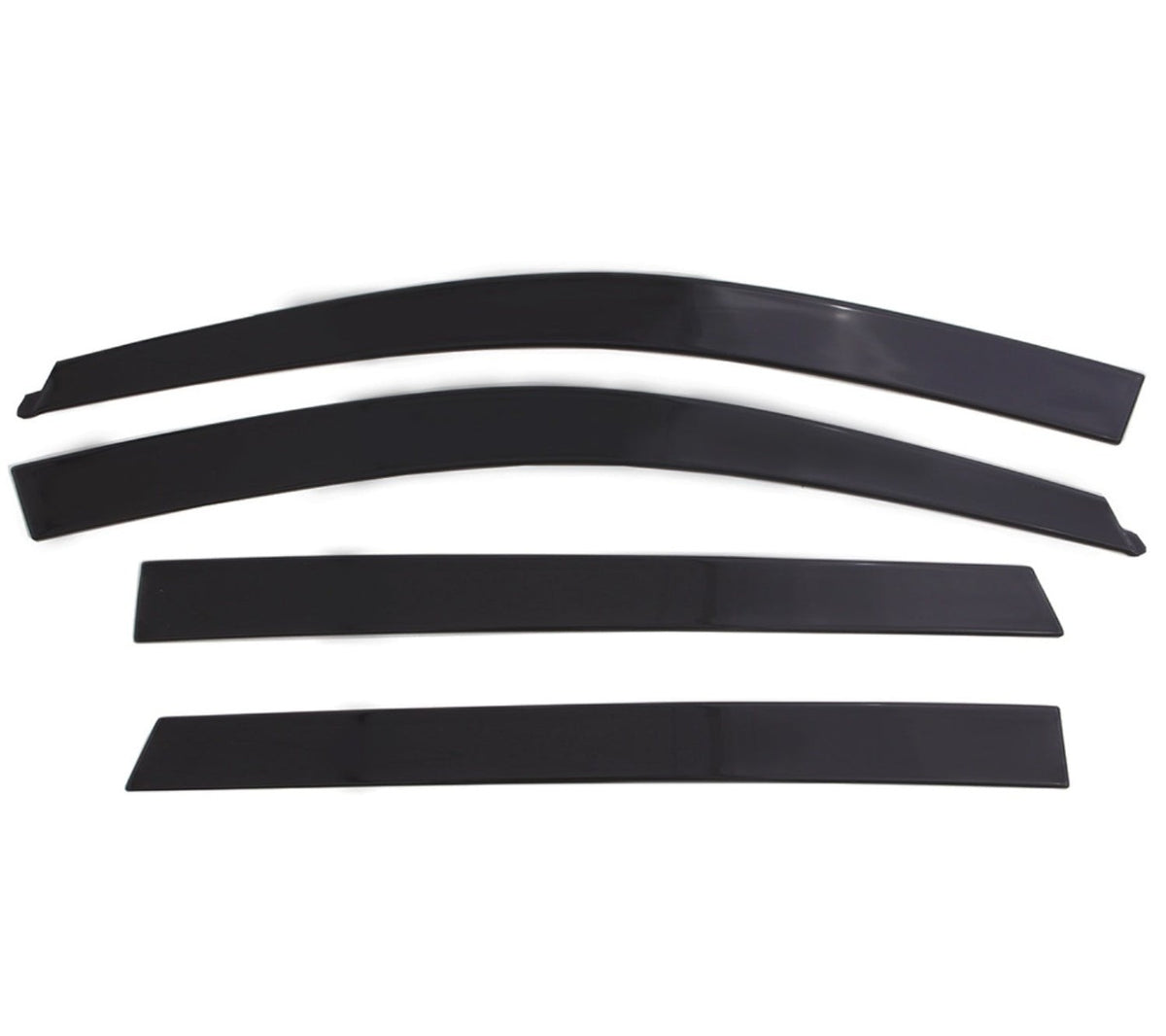 AVS 774080 Ventvisor Low Pro 4pc Matte Black