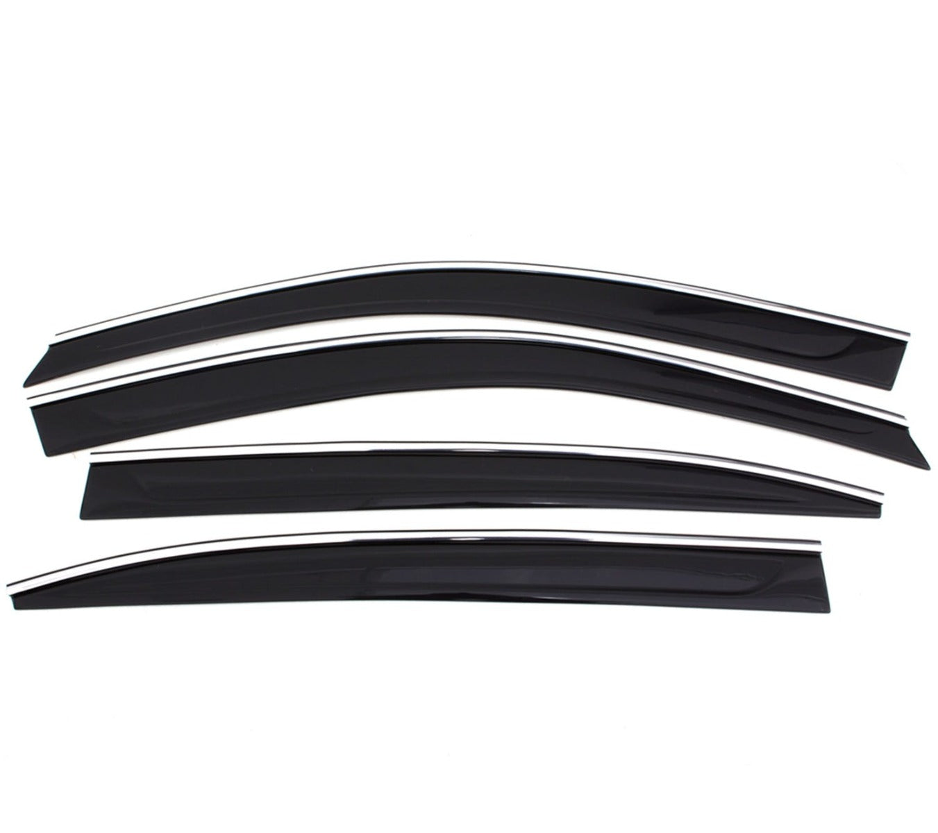 AVS 794002 Ventvisor Low Pro 4pc Chrome Trim