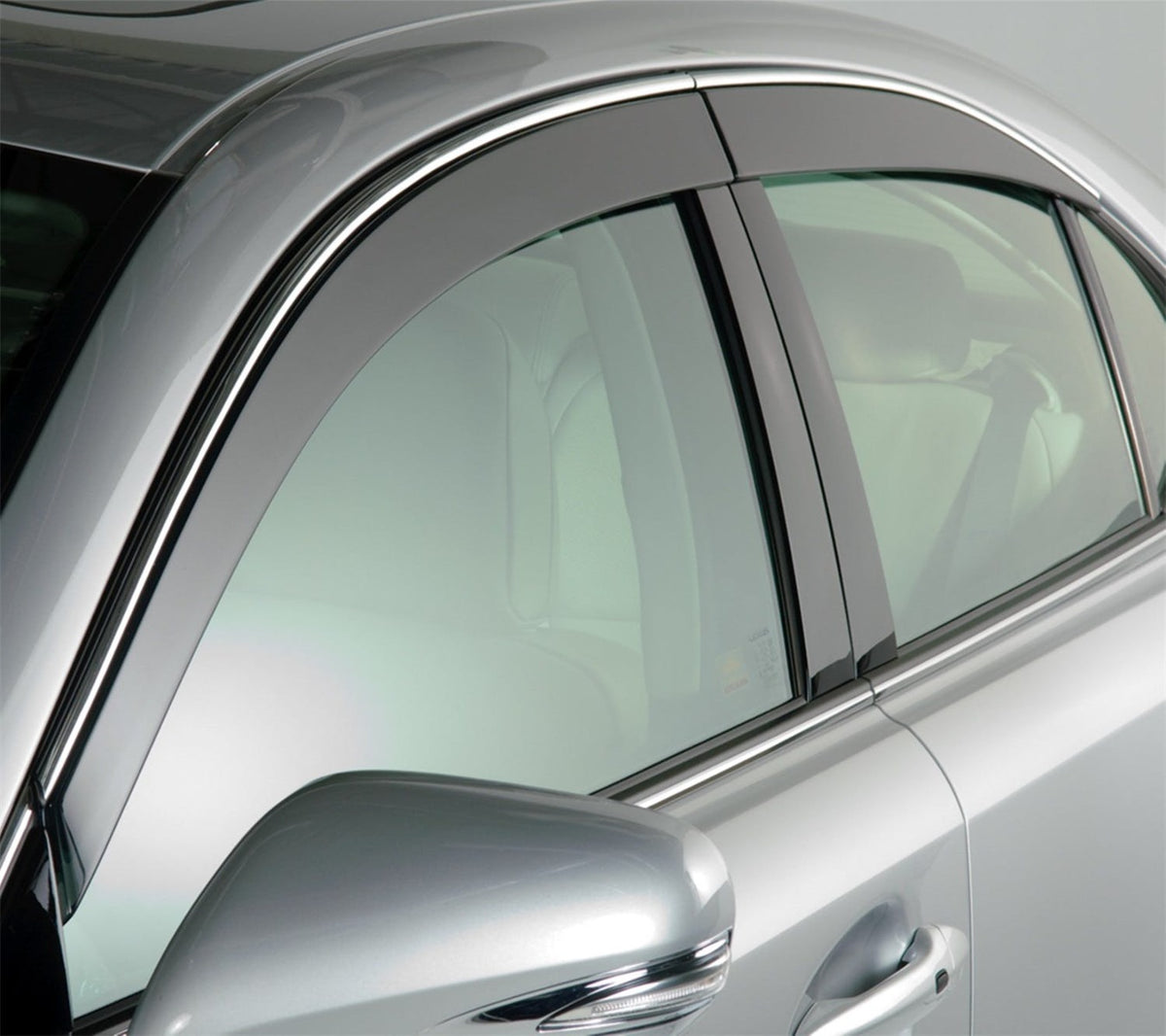 AVS 794014 Ventvisor Low Pro 4pc Chrome Trim