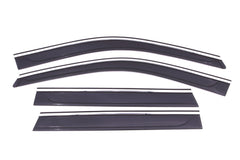 AVS 794015 Ventvisor Low Pro 4pc Chrome Trim