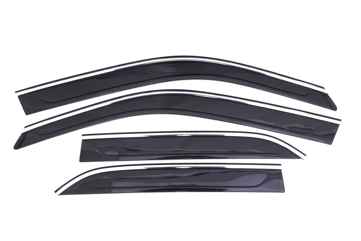 AVS 794016 Ventvisor Low Pro 4pc Chrome Trim