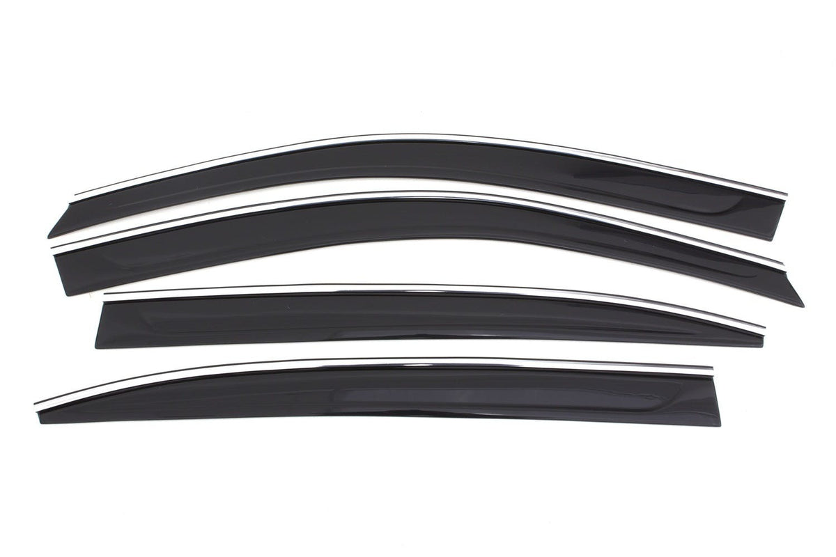 AVS 794017 Ventvisor Low Pro 4pc Chrome Trim