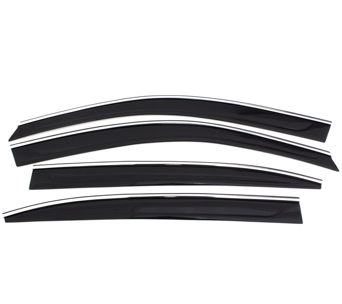 AVS 794026 Ventvisor Low Pro 4pc Chrome Trim