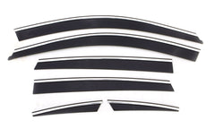 AVS 796002 Ventvisor Low Pro 6pc Chrome Trim