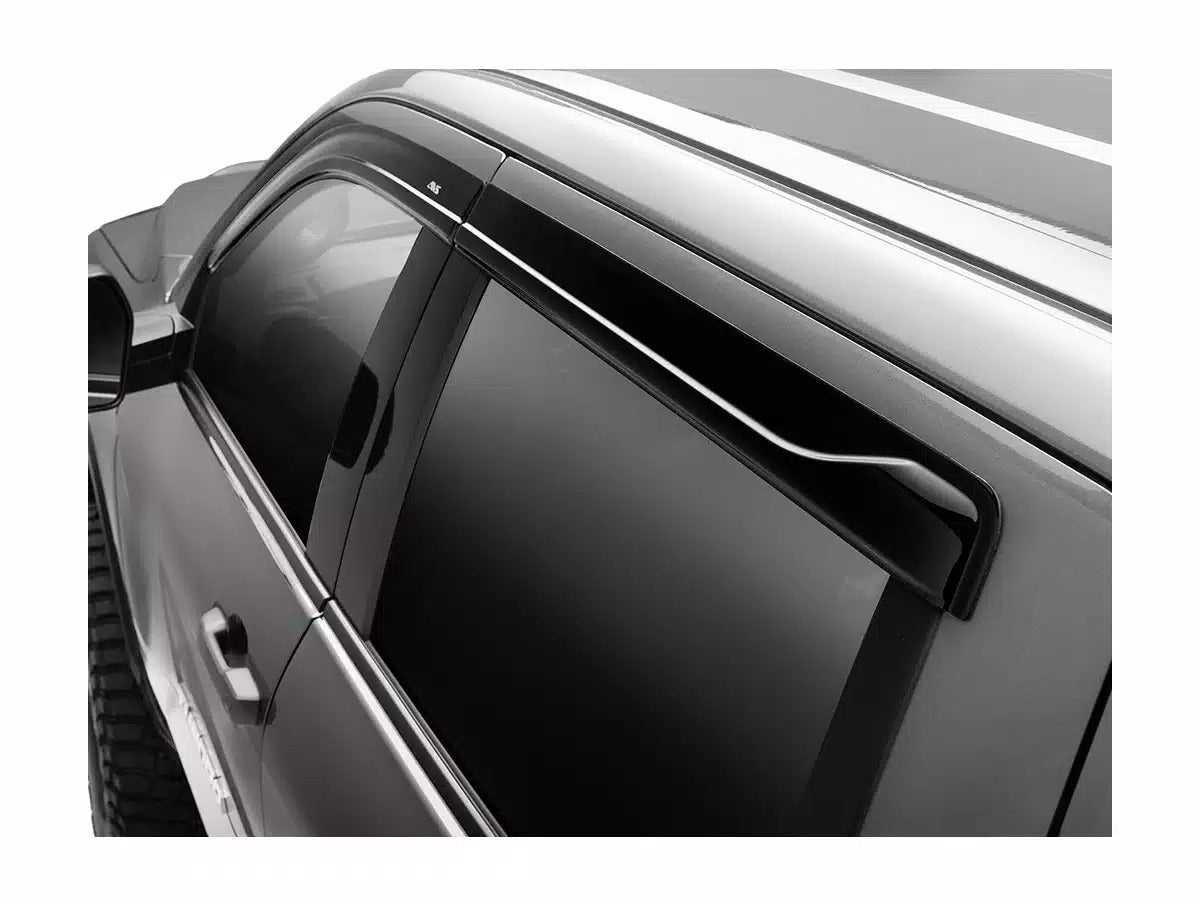 AVS 894111 Ventvisor Low Pro 4pc Smoke
