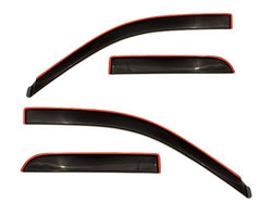 DISCONTINUED - AVS 994003 Ventvisor Low Pro 4pc Smoke