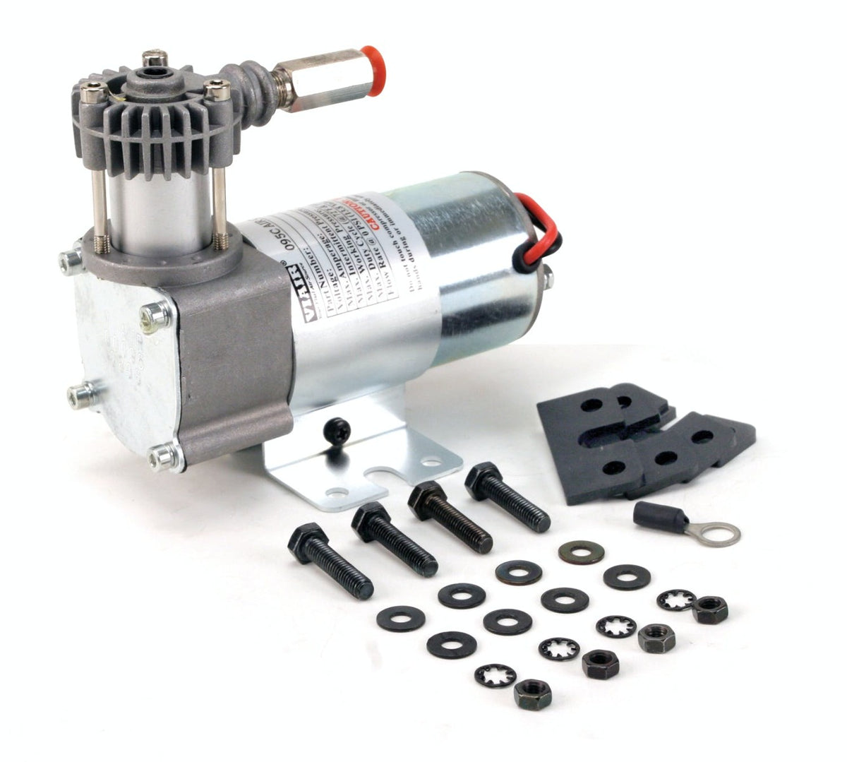 VIAIR 00095 95C Compressor Kit with Omega Style Mounting Bracket 9% Duty Sealed