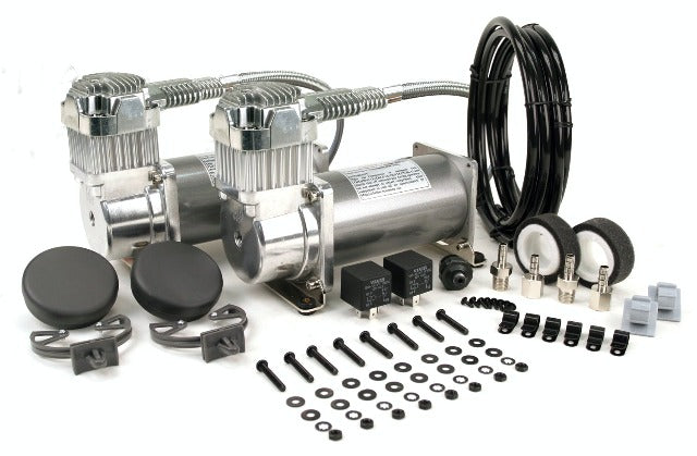 VIAIR 38002 380C Dual Pewter Value Pack