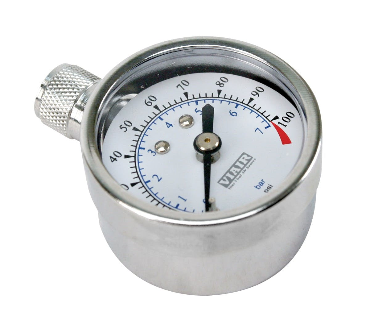 VIAIR 90071 1.5in Tire Gauge 0 to 100 PSI