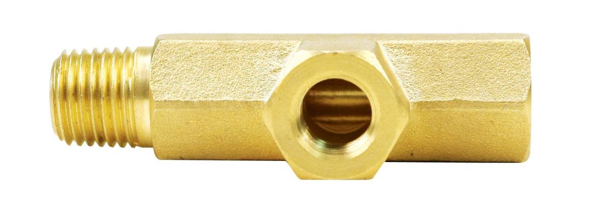 VIAIR 92846 1/4inM x 1/8inF x 1/4inF  NPT  T-Fitting