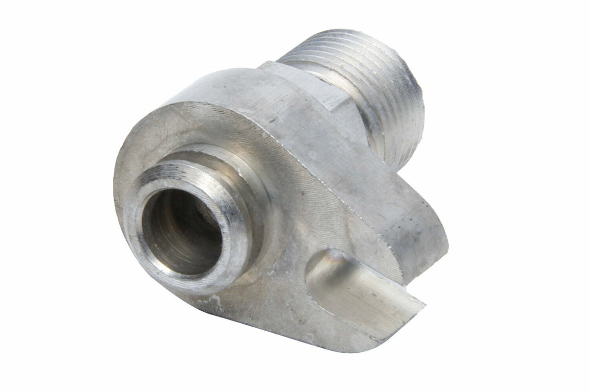 VINTAGE AIR Chrome Hemi Compressor Block Fitting #10 Strait 045021