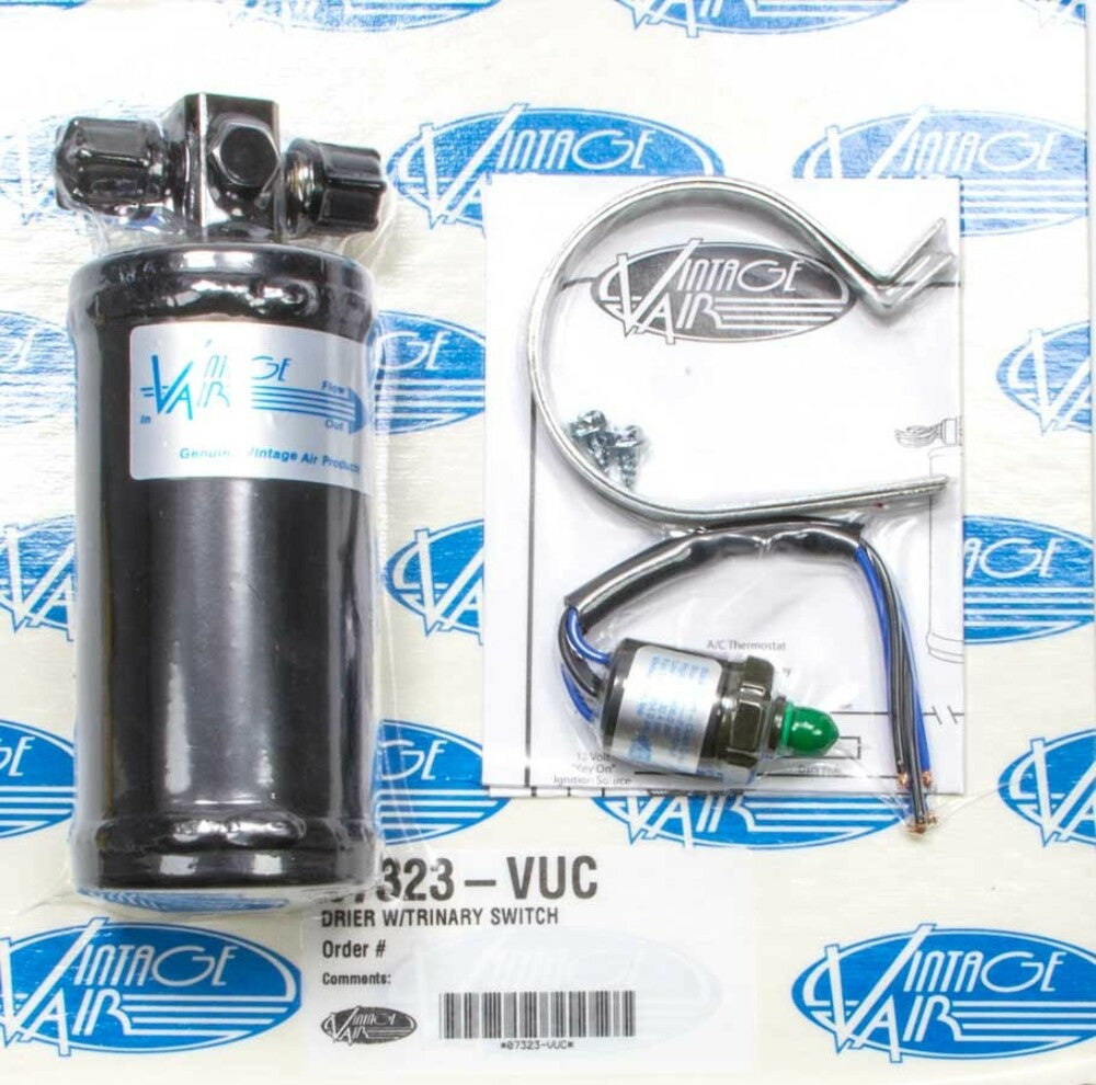 VINTAGE AIR Drier w/Trinary Switch  07323-VUC