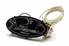 VINTAGE AIR Gen II Streamline Contrl Panel Black 481005