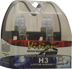 Vision X 4001596 D Series H3 66 Watt Dot Approved Superwhite Bulb Set