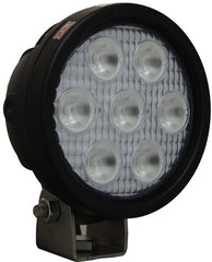 Vision X 4004719 4" Round Utility Market Xtreme Black 7 5W LEDs 10? Narrow