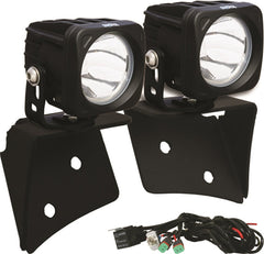 Vision X 9888408 A Pillar Mounts with Optimus Set And Harness