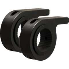 Vision X 9893396 Black 2.50" Tube Frame Mounting Clamp, Pair