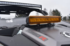 Vision X 9898803 12" Black Street Legal Cover for the XPR/XPI 6 LED Straight Optic