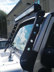 DISCONTINUED - Vision X XIL-OEW0711JK JEEP JK WINDSHIELD LIGHT BAR MOUNT